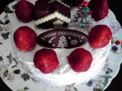 いちごのクリスマスケーキ♪